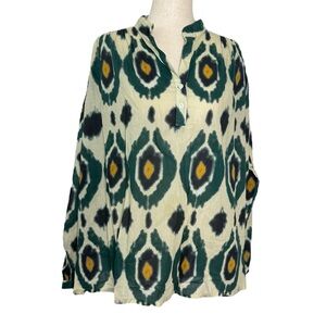 V.DE.VINSTER Ikat Long Sleeve Top